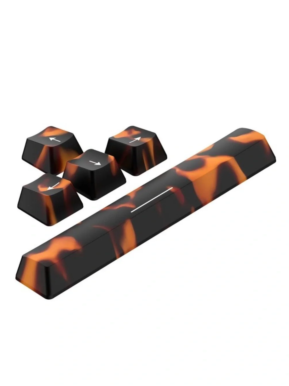 5 for $15 North Tortoise Accent Key Cap Pack - Mechanical Keyboard Accessories